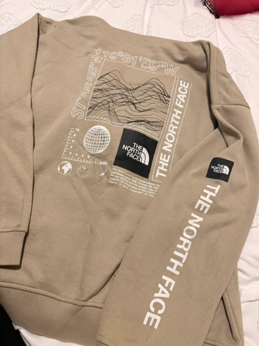 North Face Women’s oversized hoodie